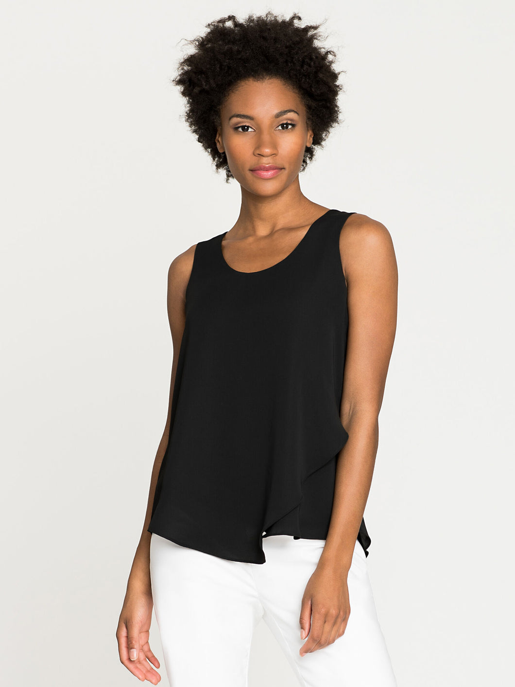 Promenade Top in Black by Nic and Zoe