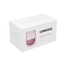 Load image into Gallery viewer, Stemless Glass Set (2) in Blush by Corkcicle
