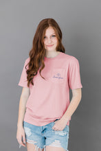 Load image into Gallery viewer, I Can Knot Wait for Beach Season Short Sleeve T-Shirt in Pink by Lauren James
