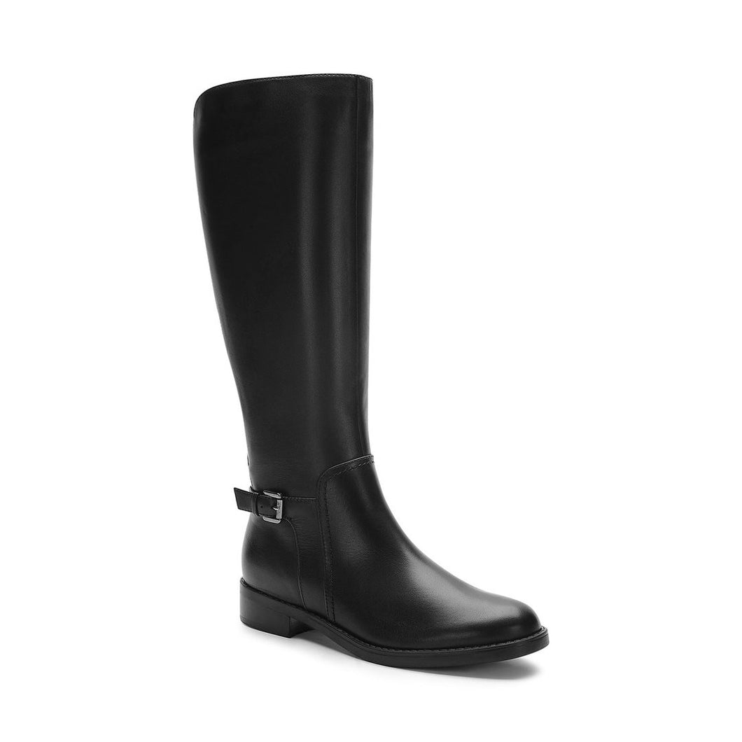 Evie Blondo Boot in Black Leather