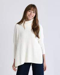 New Yorker Sweater in Cream by Mersea