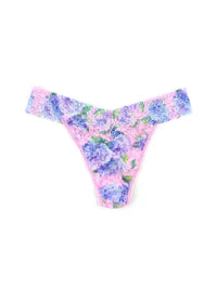 Signature Printed Lace Original Rise Thong Harmony by Hanky Panky