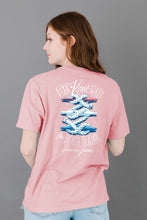 Load image into Gallery viewer, I Can Knot Wait for Beach Season Short Sleeve T-Shirt in Pink by Lauren James

