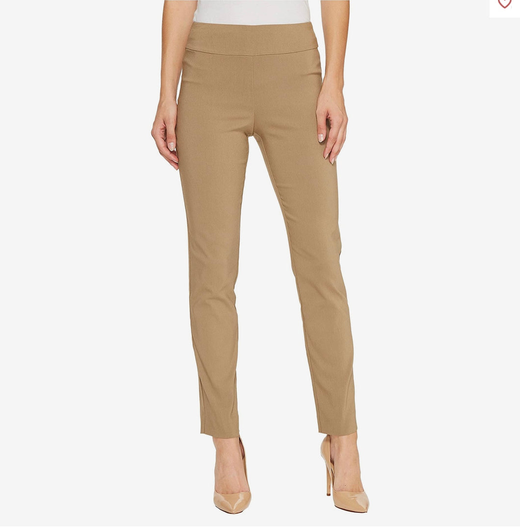 Pull-On Pant in Taupe by Krazy Larry Style P-507