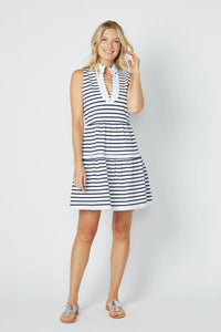 French Terry Fit and Flare Dress by Sail to Sable
