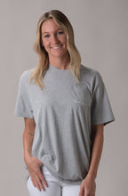 Load image into Gallery viewer, Let’s Get Cray Short Sleeve T-Shirt in Grey by Lauren James
