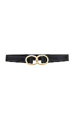 Maeve Mini Belt Black/Gold by B-Low The Belt