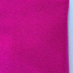 V Neck Cashmere Sweater in Bright Magenta by In Cashmere