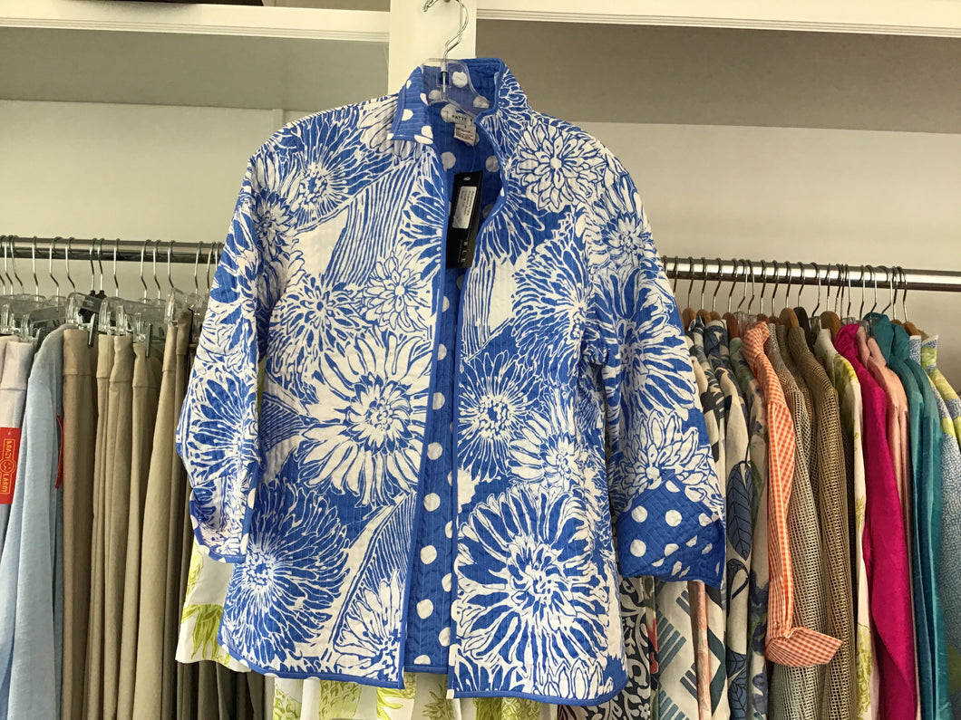 Reversible Paris Jacket in Picasson Bloom by Patty Kim